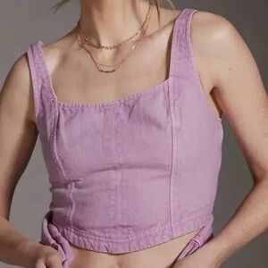 NWT Pilcro Corset Tank